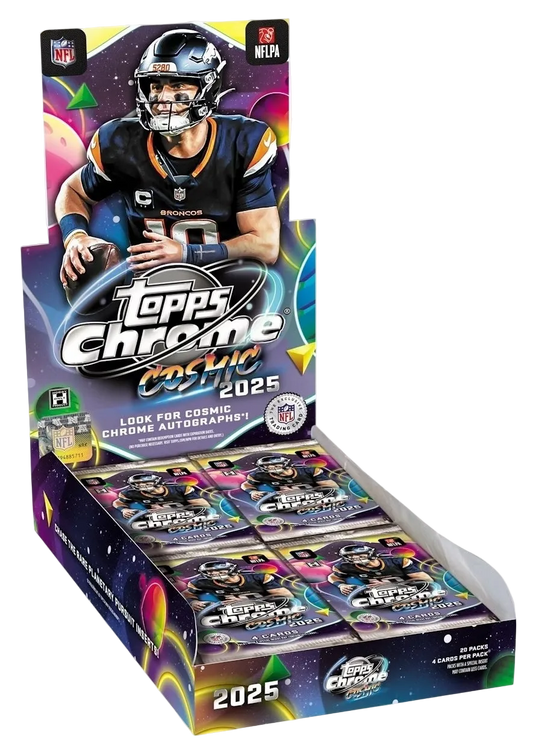 2025 Topps Cosmic Chrome Football 8 Box Case Break PYT 1