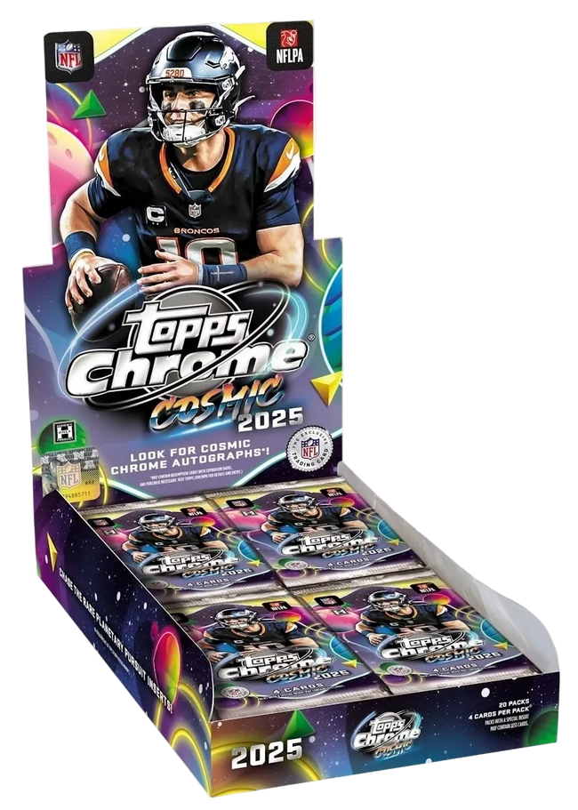 2025 Topps Cosmic Chrome Football 8 Box Case Break PYT 2