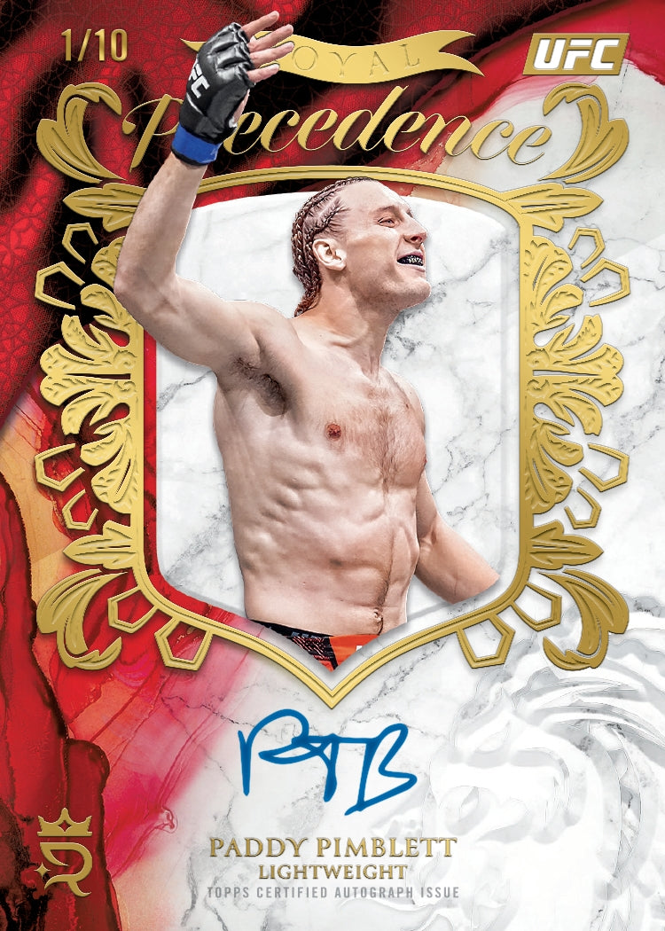 2025 Topps Royalty UFC Personal Box 1