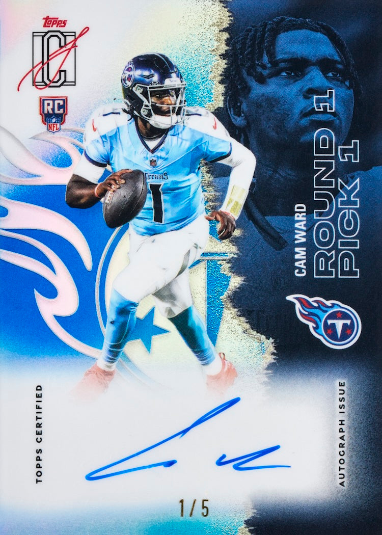 2025 Topps Signature Class Football Hobby Personal Box #1
