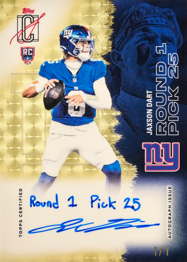 2025 Topps Signature Class Football Hobby Personal Box #1