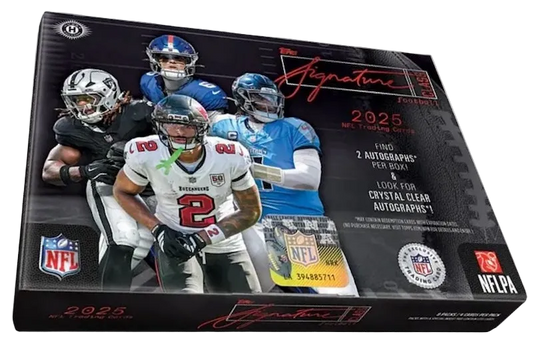 2025 Topps Signature Class Football Hobby Personal Box #1