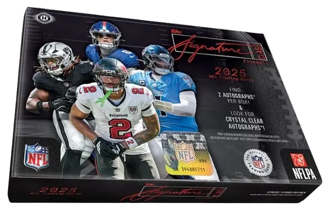 2025 Topps Signature Class Football Hobby Personal Box #1