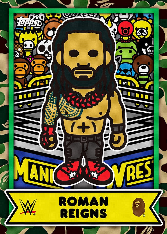 2025 Topps WWE x Bape Wrestling Personal Box #2