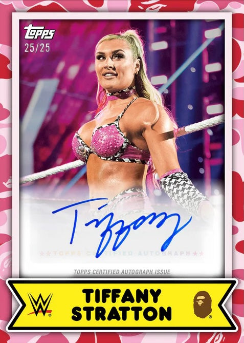 2025 Topps WWE x Bape Wrestling Personal Box #2