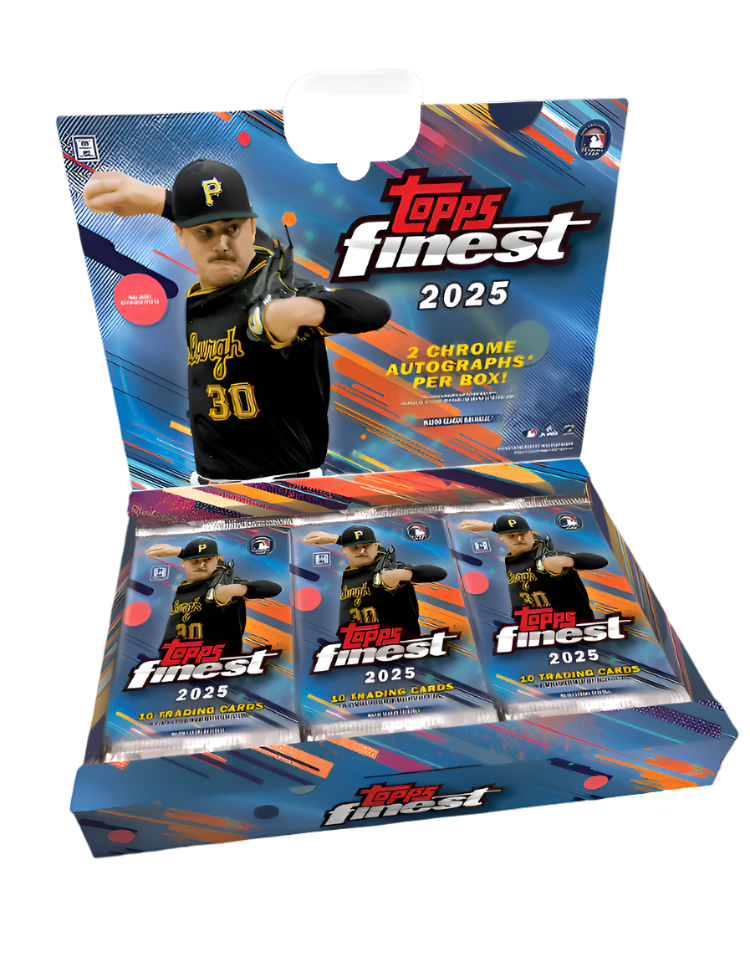 2025 Topps Finest Baseball Hobby Personal Box 1