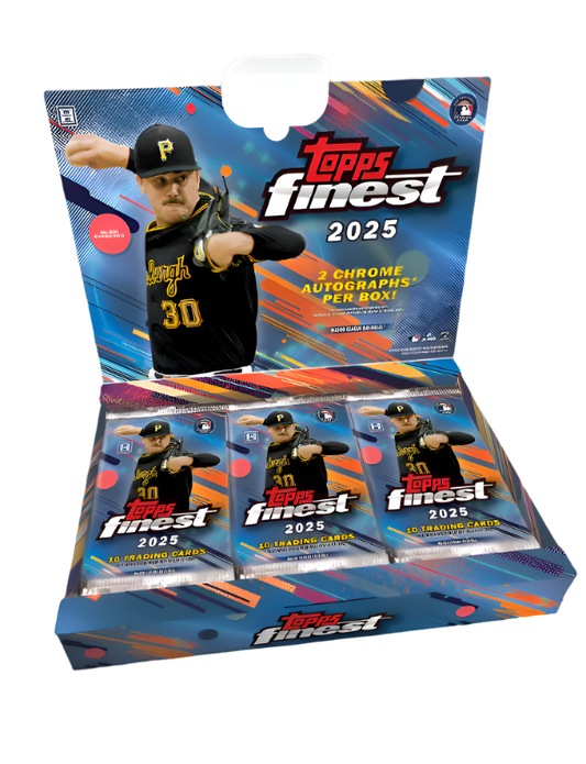 2025 Topps Finest Baseball Hobby Personal Box 1