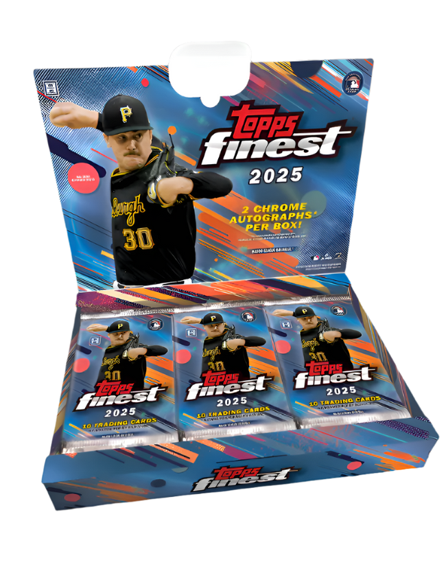 2025 Topps Finest Baseball Hobby Personal Box 1