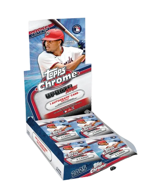2025 Topps Chrome Update Series Baseball Hobby Personal Boxes 1