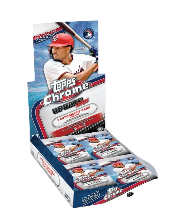 2025 Topps Chrome Update Series Baseball Hobby Personal Boxes 1