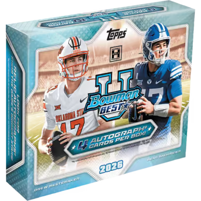 2026 Bowman University Best Football Hobby Case Break PYT 1