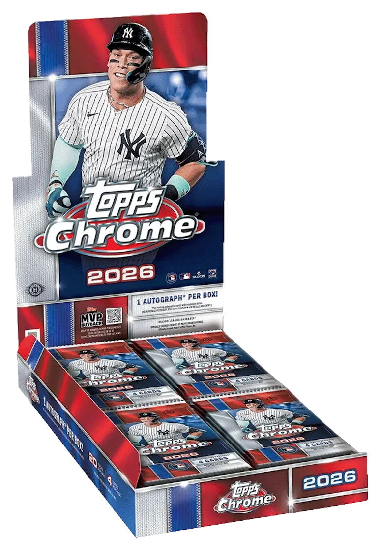2026 Topps Chrome Baseball Hobby Personal Box #1