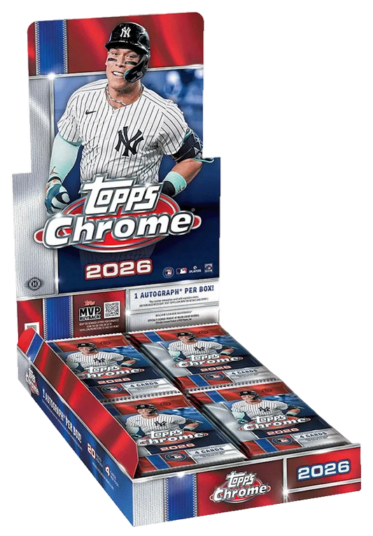 2026 Topps Chrome Baseball Hobby Personal Box #1