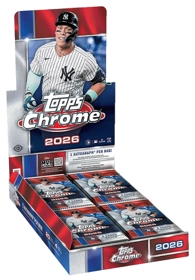 2026 Topps Chrome Baseball Hobby Personal Box #1