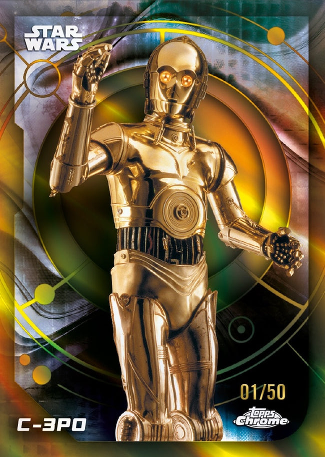 2026 Topps Chrome Star Wars Two Case Breaker's Delight Break PYC 1