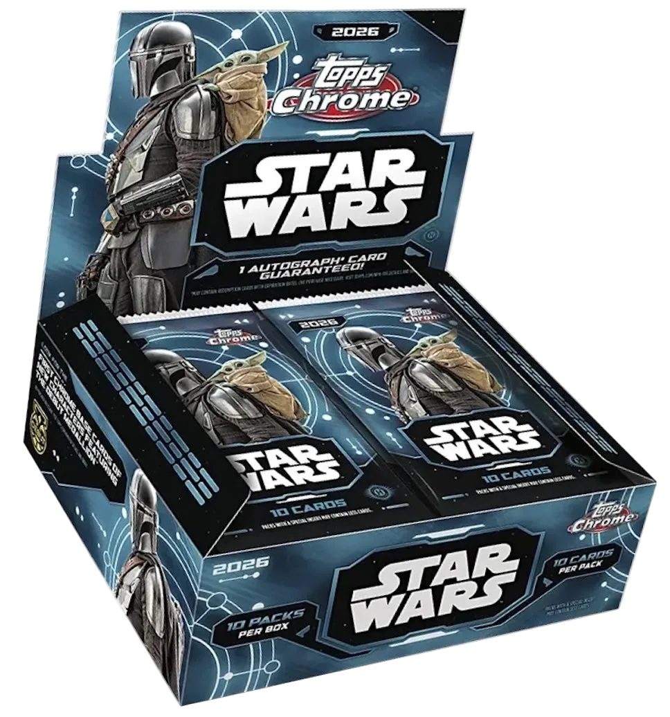 2026 Topps Chrome Star Wars One Case Hobby Break PYC 1