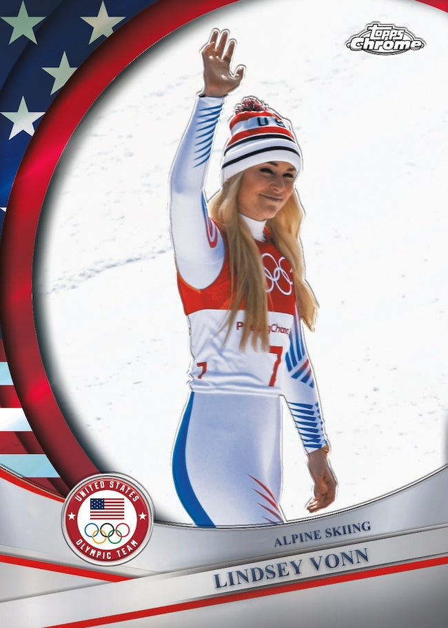 2026 Topps Chrome U.S. Winter Olympics Personal Box 1