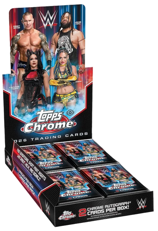 2026 Topps Chrome WWE Wrestling Hobby Personal Boxes #1