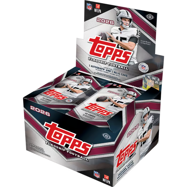 2026 Topps Flagship Football Jumbo Case Break PYT 2