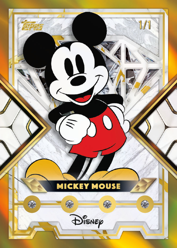 2026 Topps Vault Disney Case Break PYC 1 – Disney Diamonds Gold Mickey Mouse