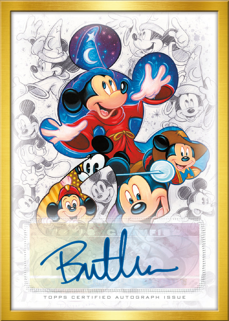 2026 Topps Vault Disney Case Break PYC 1 – Magic Montage Auto Bret Iwan as Mickey Mouse