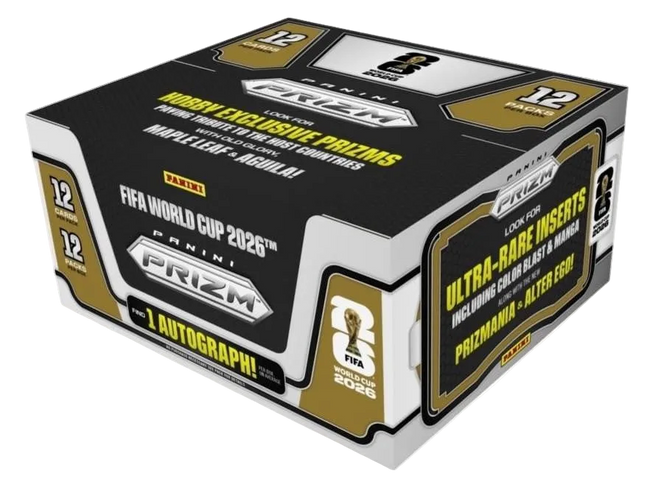 2026 PANINI Prizm FIFA Hobby World Cup Case Break PYT 3