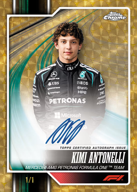 2026 Topps Chrome Formula 1 12 Box Case PYD 2