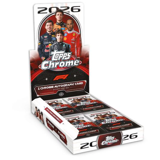 2026 Topps Chrome Formula 1 12 Box Case PYD 1