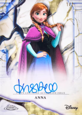 2026 Topps Vault Disney Case Break PYC 1 – Immortal Autograph SuperFractor Anna