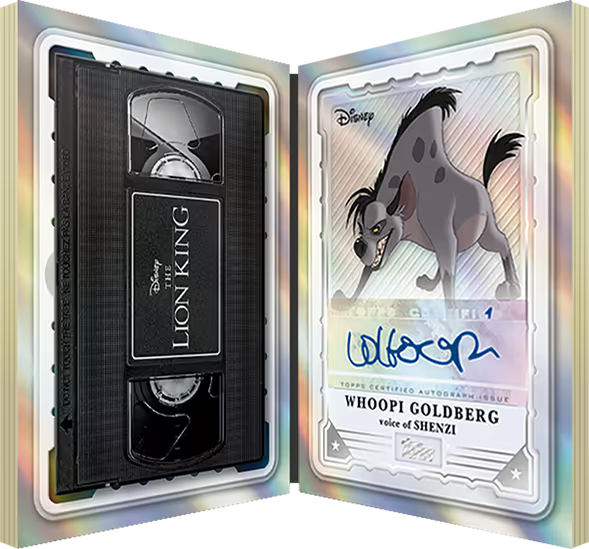 2026 Topps Vault Disney Case Break PYC 1 – Retro Blockbuster Autograph Book Whoopi Goldberg