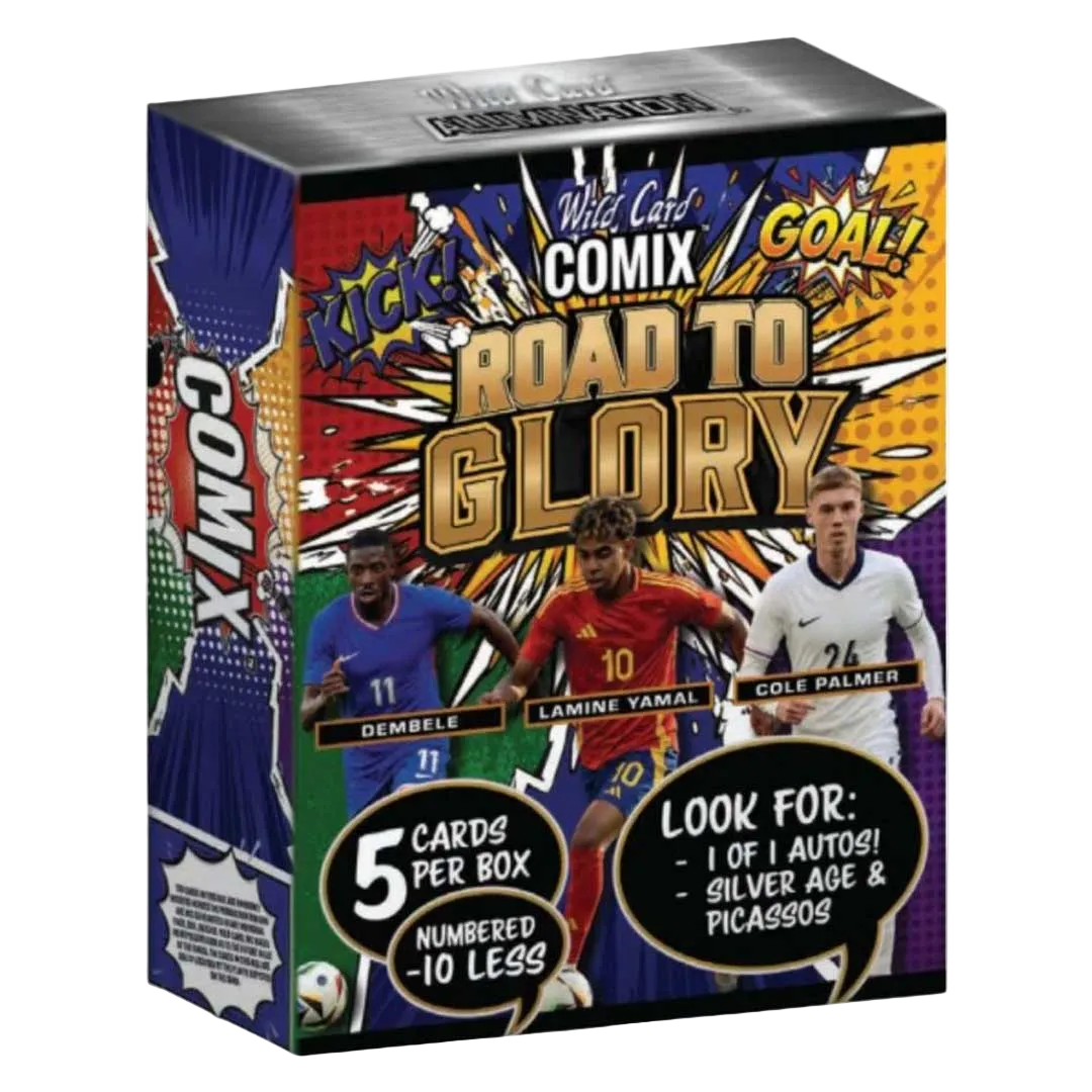 2026 Wild Card Comix Soccer: Road To Glory Personal Box #1