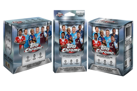 2025-26 UCC Chrome Soccer Multi Case Retail Mixer Break PYT 1