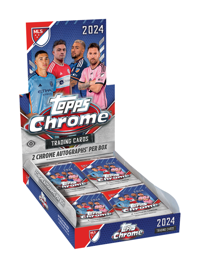 2024 Topps MLS Chrome Hobby Box Case Break (PYT 103 - Messi Giveaway)