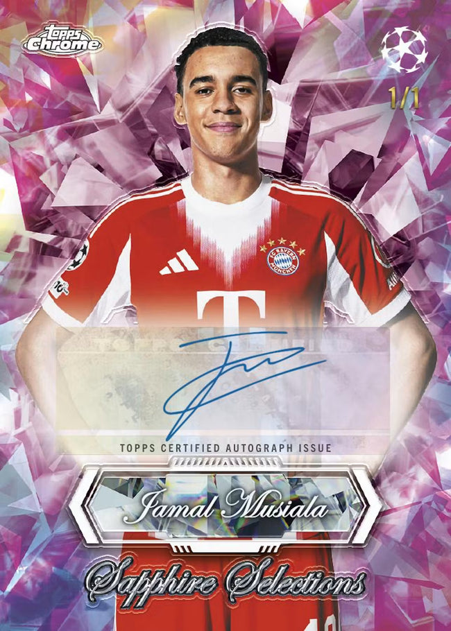 2025-26 Chrome UCC Sapphire Soccer Break PYT 1