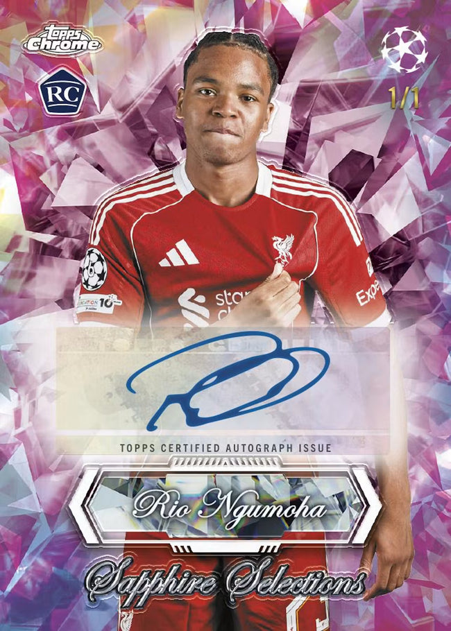 2025-26 Chrome UCC Sapphire Soccer Break PYT 1