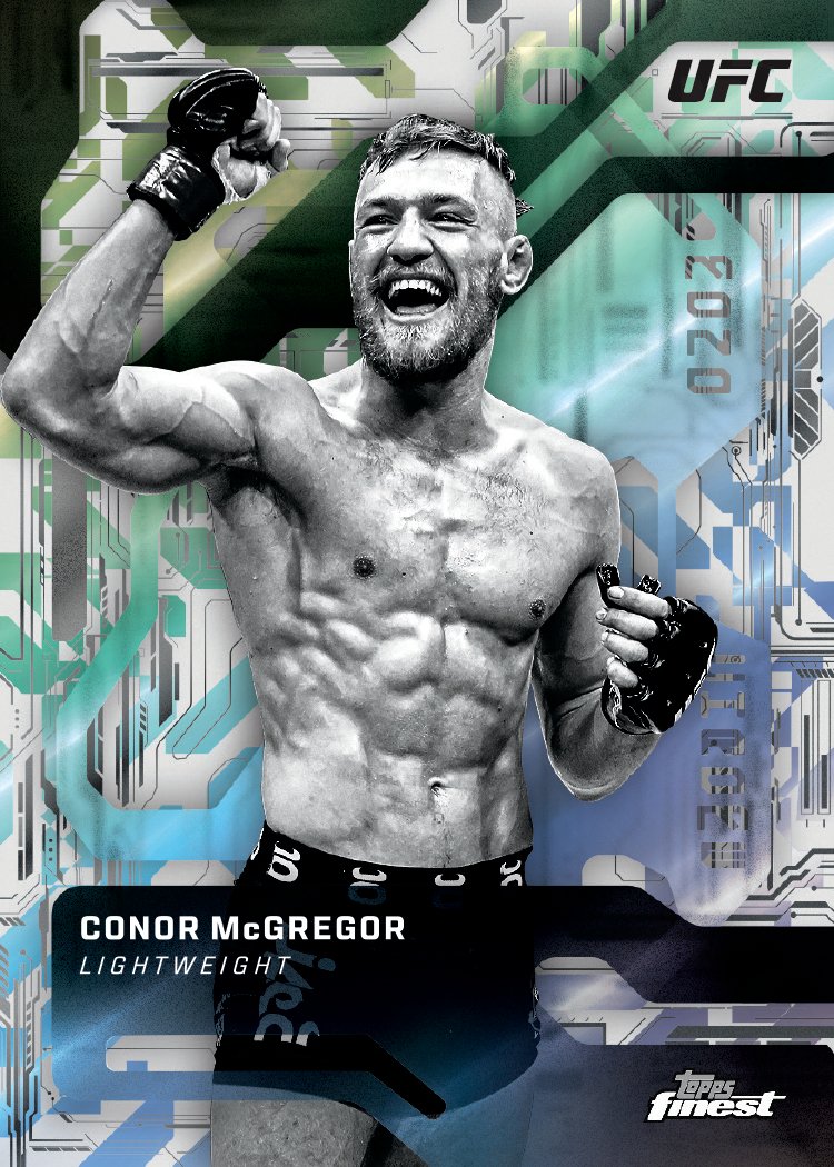 2025 Topps Finest UFC Personal Boxes 2