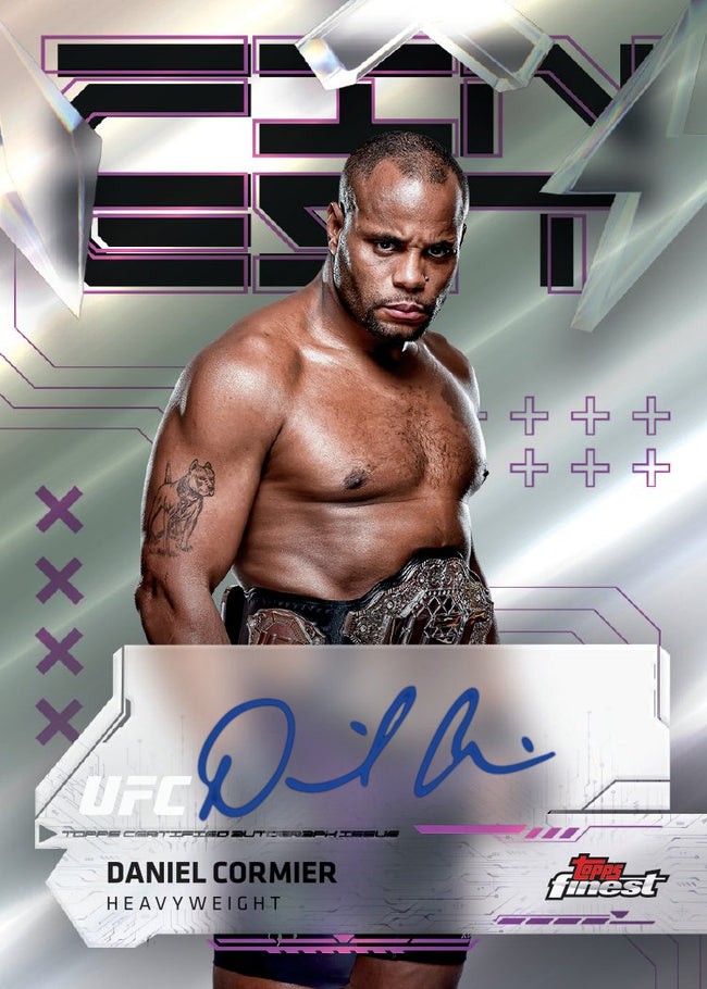 2025 Topps Finest UFC Personal Boxes 2