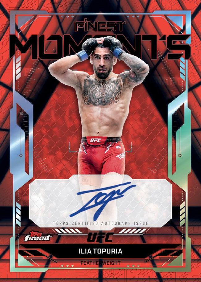 2025 Topps Finest UFC Personal Boxes 2