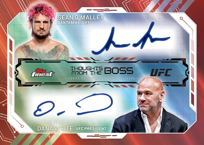 2025 Topps Finest UFC Personal Boxes 2