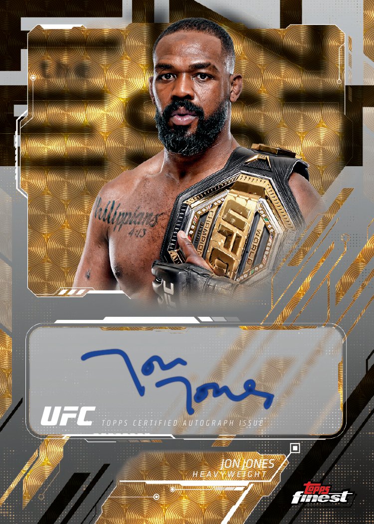 2025 Topps Finest UFC Personal Boxes 2