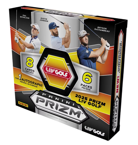 2025 Panini Prizm LIV Golf Hobby Personal Box 1