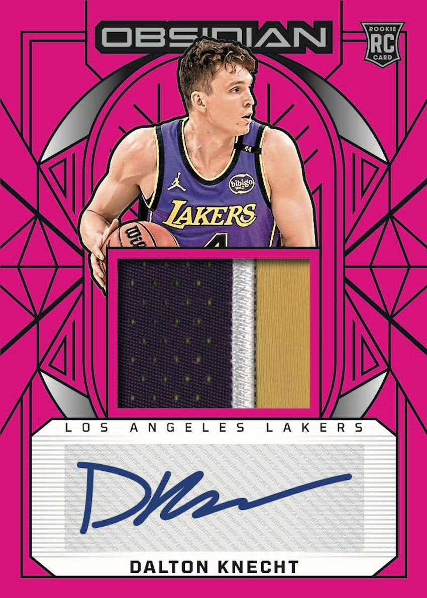 2024-25 Panini Obsidian Basketball Personal Box 3