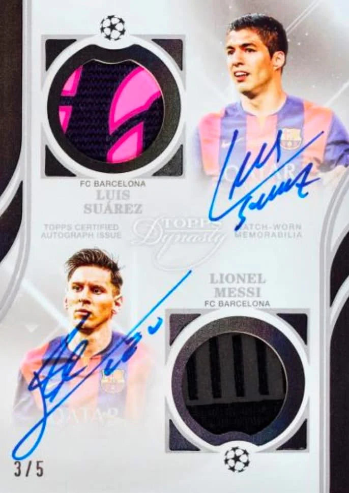 2024-25 Topps Dynasty UCL Soccer 5 Box Full Case Break PYT 5