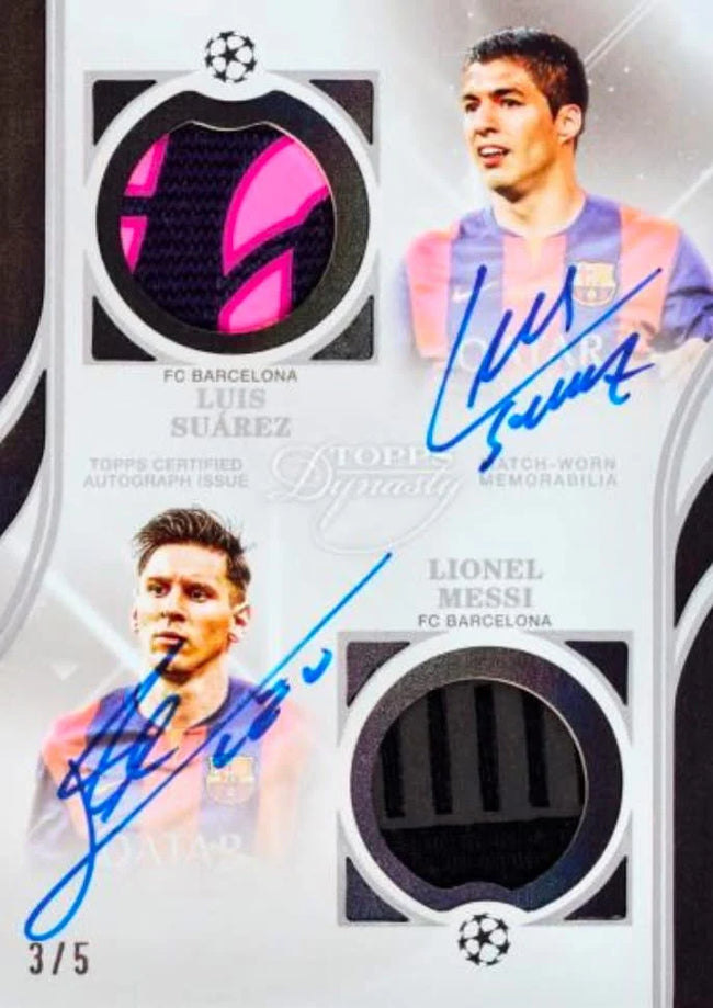 2024-25 Topps Dynasty UCL Soccer 5 Box Full Case Break PYT 5