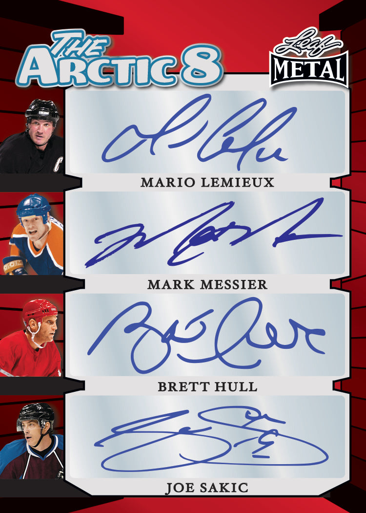 2025 Leaf Metal Hockey Legends Personal Box 1