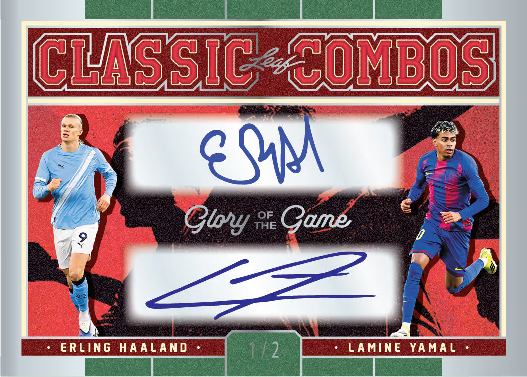 2026 Leaf Glory of the Game Soccer Personal Box #2