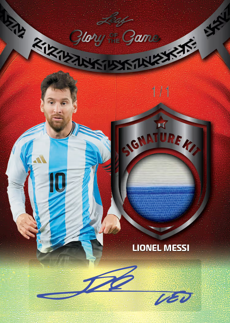 2026 Leaf Glory of the Game Soccer Personal Box #2