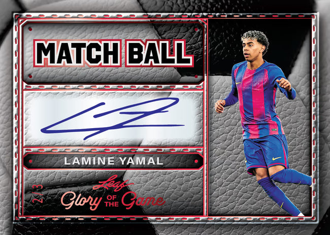 2026 Leaf Glory of the Game Soccer Personal Box #2