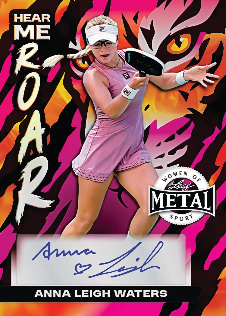 2026 Leaf Metal Women Of Sport Personal Box 1