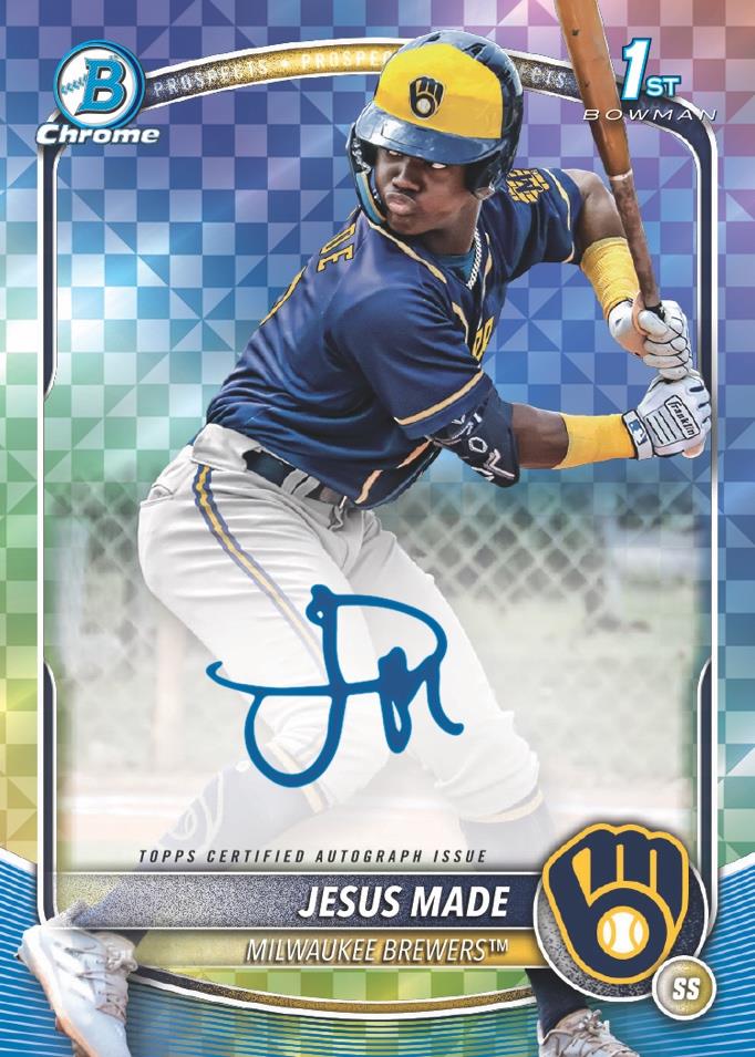 2025 Bowman Baseball Breaker's Delight (HTA) Personal Box 1